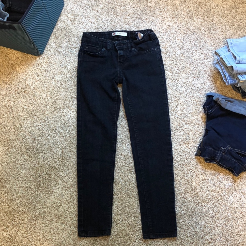 super dark was levi jeans